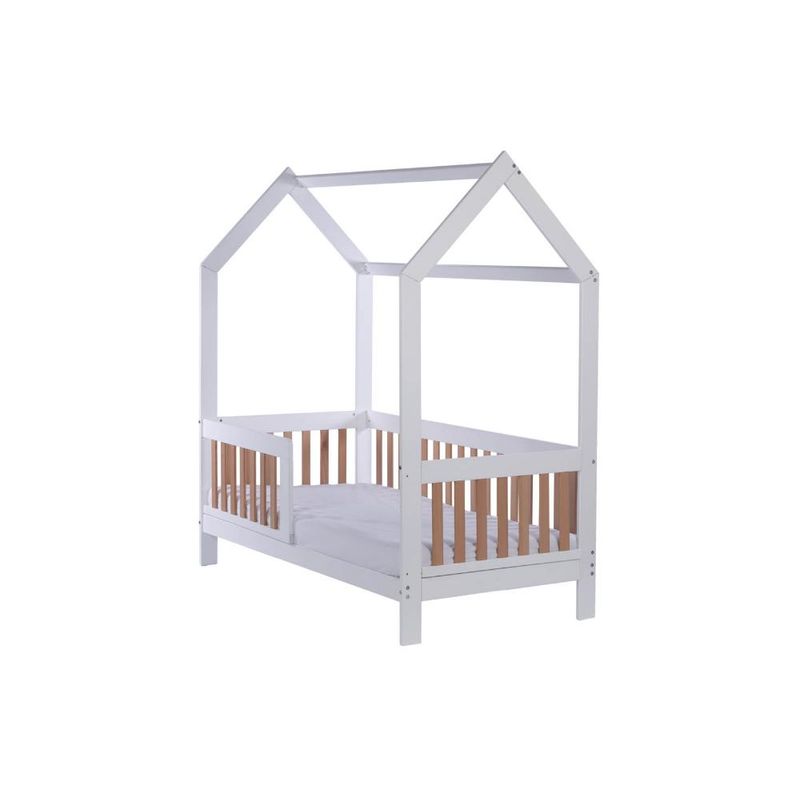 DREWEX - Cama para niños Casa Bambini (160 x 80) + Colchón DREWEX