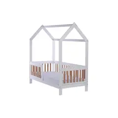 DREWEX - Cama para niños Casa Bambini (160 x 80) + Colchón