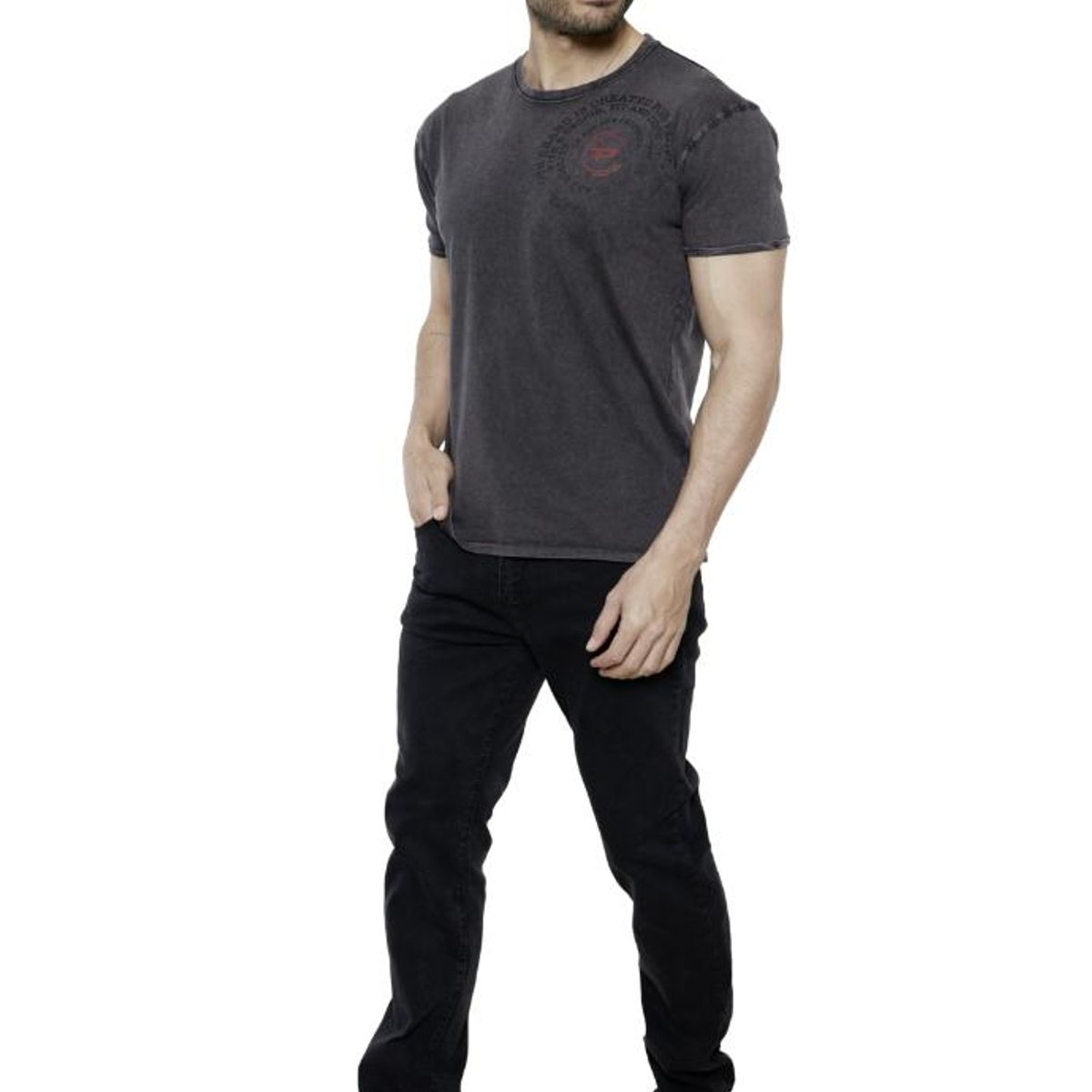 PEROE - Jeans Odin III Negro Peroé