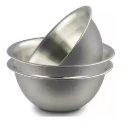 GENERICO - Bowl 20cm Acero Inoxidable Repostería Pocillo Fuente Cocina
