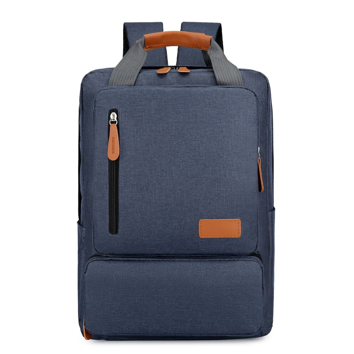 GENERICO - Mochila Impermeable Compartimento para Laptop Puerto de Carga USB