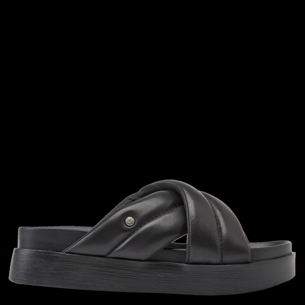 POLLINI - Sandalia Casual Negro Pollini