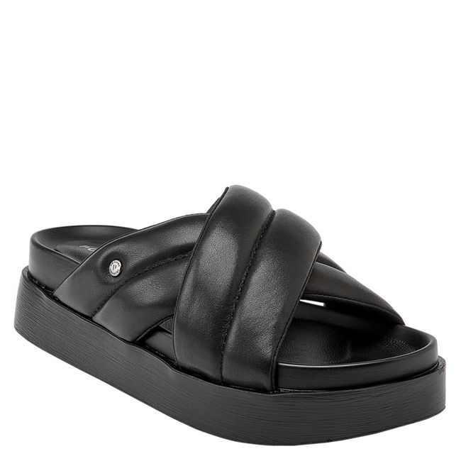 POLLINI - Sandalia Casual Negro Pollini