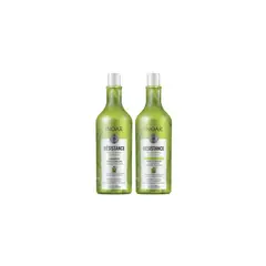 INOAR - Set Résistance Fibra Bambu biotina Shampo Y Acond 1lt.