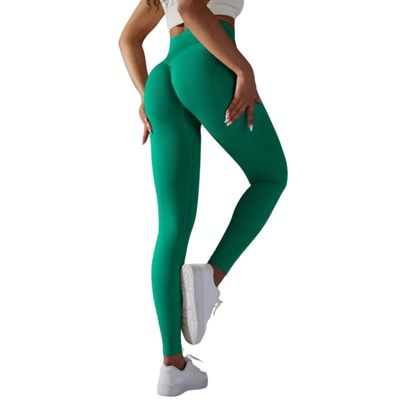 Imagen 2 del producto Calzas Leggings Push Up Solido Verde