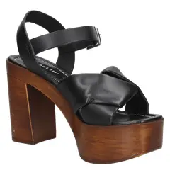 POLLINI - Sandalia Casual Negro