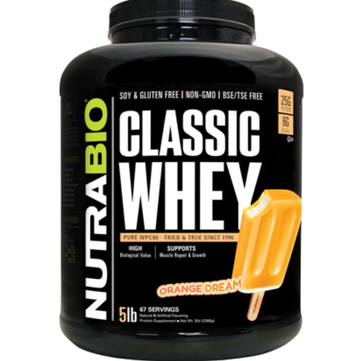 NUTRABIO - Nutrabio Classic Whey 5 lbs Orange Dream