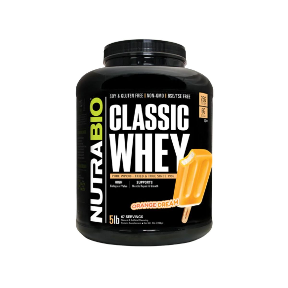 NUTRABIO - Nutrabio Classic Whey 5 lbs Orange Dream