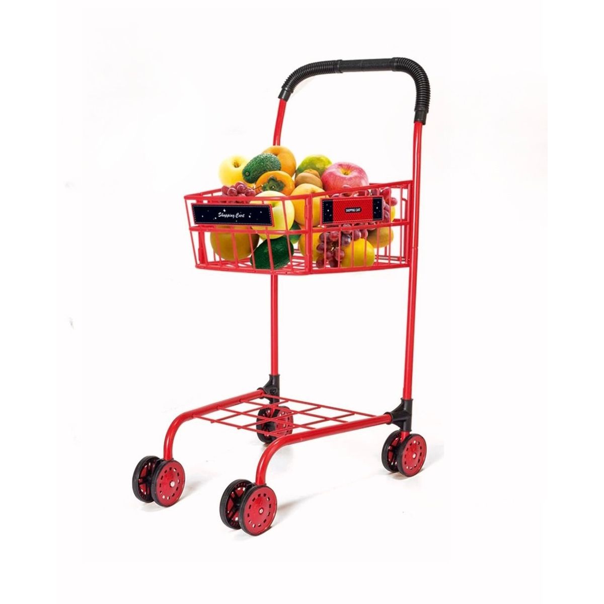 GENERICO - Carro De Supermercado Metálico 64cm Con Accesorios