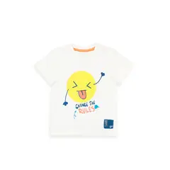 FICCUS - Polera Bebé Niño Go Blanco