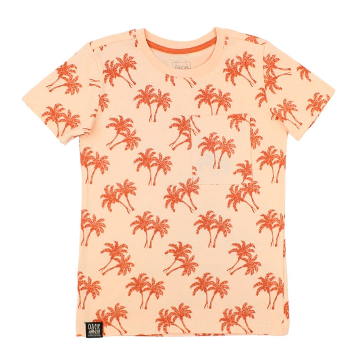 FICCUS - Polera Kids Niño Oasis Naranjo