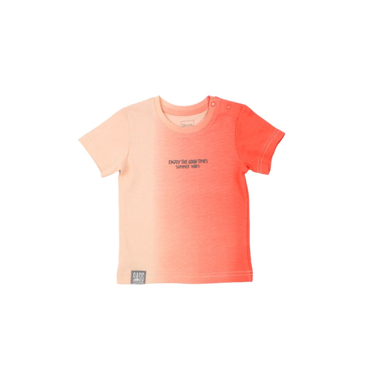 FICCUS - Polera Bebé Niño Oasis Naranjo
