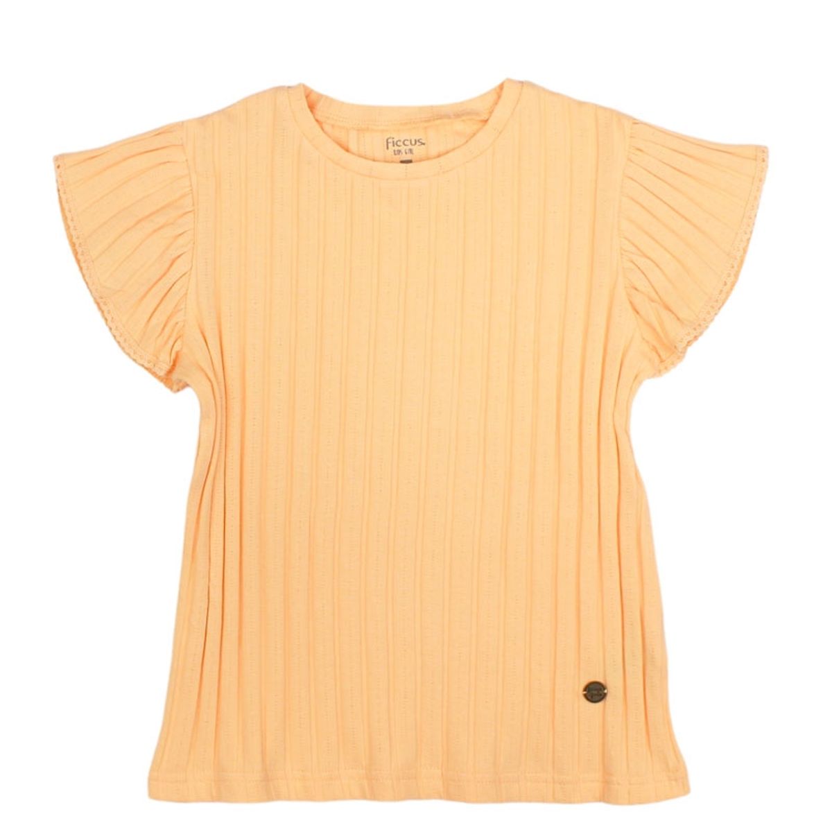 FICCUS - Polera Kids Niña Earth Naranjo
