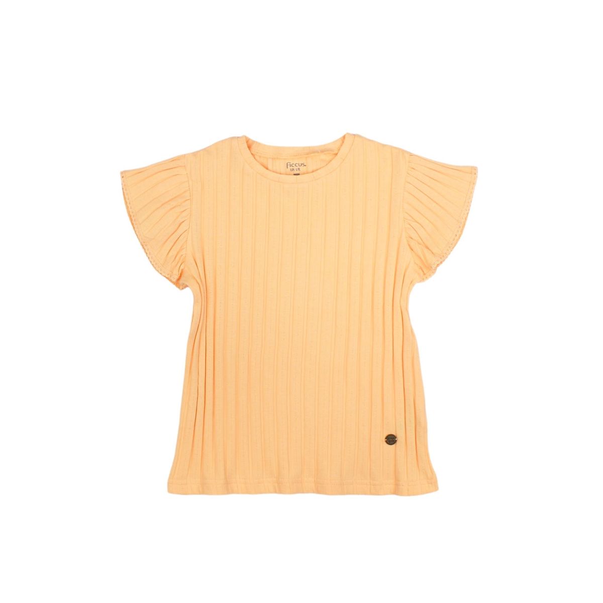 FICCUS - Polera Kids Niña Earth Naranjo