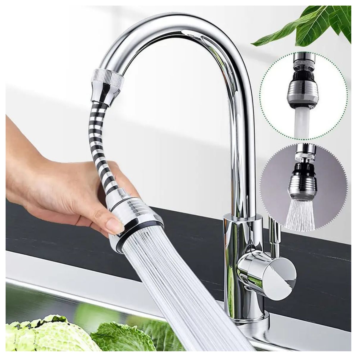 OEM - EXTENSOR AHORRADOR DE AGUA GIRATORIO 360