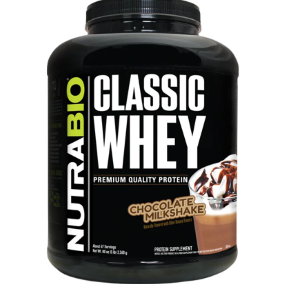 NUTRABIO - Nutrabio Classic Whey 5 lbs Chocolate Milkshake