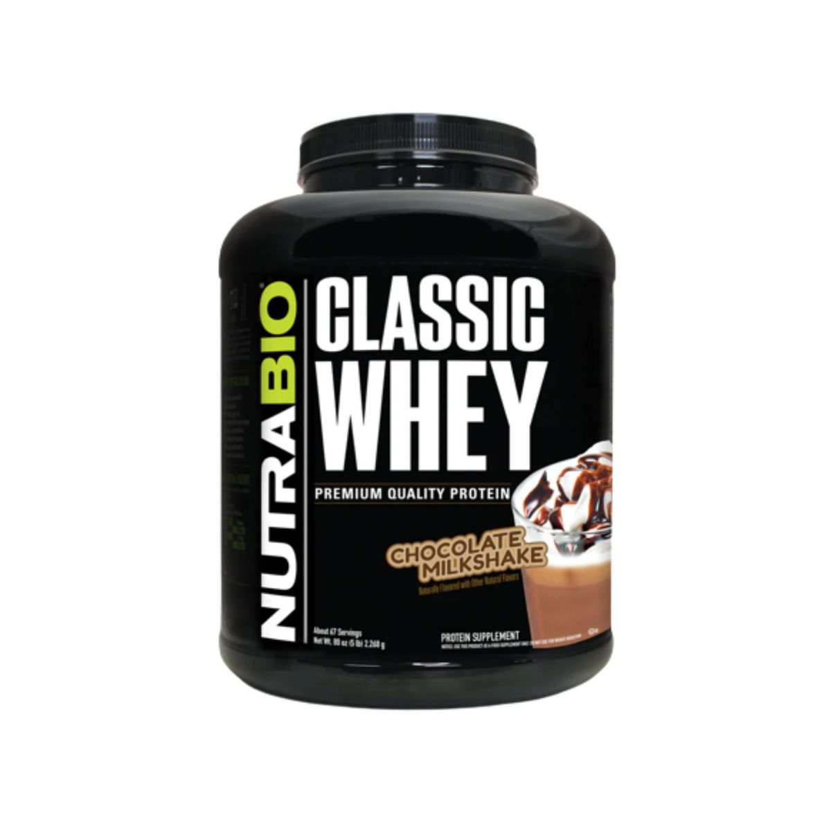 NUTRABIO - Nutrabio Classic Whey 5 lbs Chocolate Milkshake