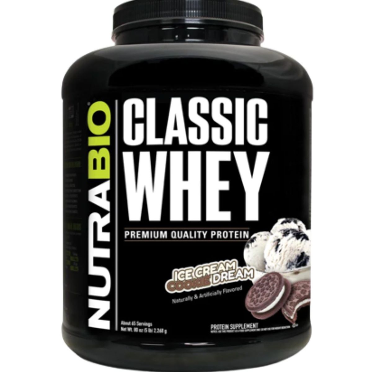 NUTRABIO - Nutrabio Classic Whey 5 lbs Ice Cream Cookies Dream 5