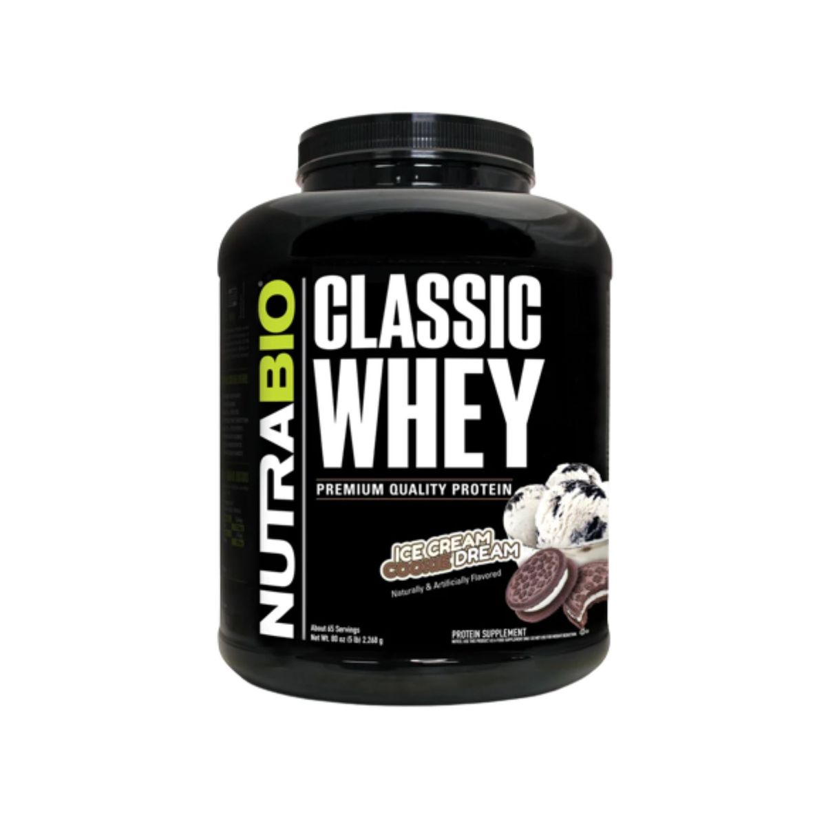 NUTRABIO - Nutrabio Classic Whey 5 lbs Ice Cream Cookies Dream 5
