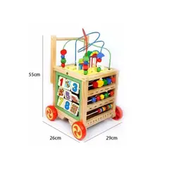 OEM - CORREPASILLO CAMINADOR DE MADERA PARA BEBE MONTESSORI