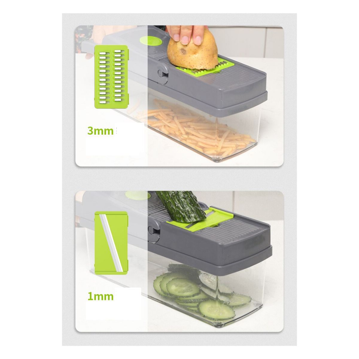 OEM - Cortador de verduras multifuncional 14 en 1