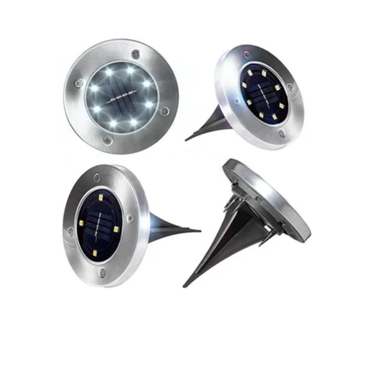 PACK DE 4 ESTACAS SOLAR PARA JARDIN, marca OEM - Foto Principal