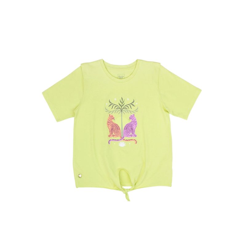 FICCUS - Polera Junior Niña Earth Verde