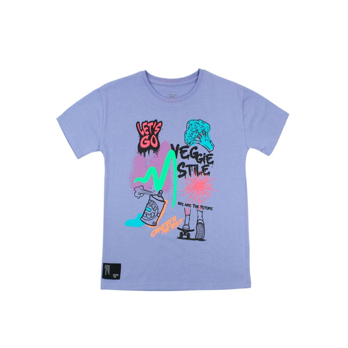 FICCUS - Polera Junior Niño Go Lila