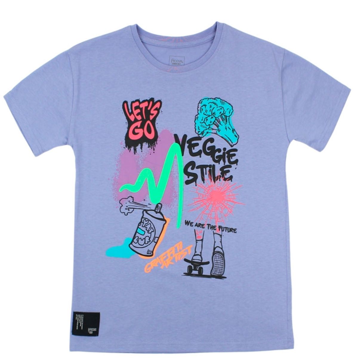 FICCUS - Polera Junior Niño Go Lila