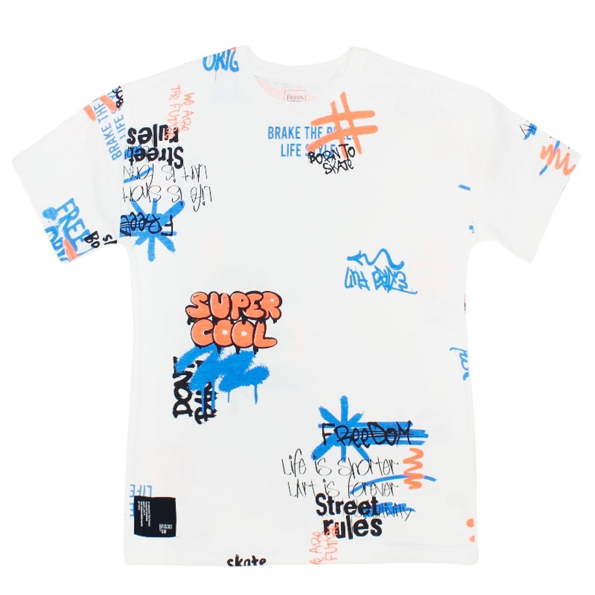 FICCUS - Polera Junior Niño Go Blanco