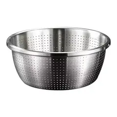GENERICO - Colador Escurridor Acero Inoxidable 28 Cm Pastas Verduras