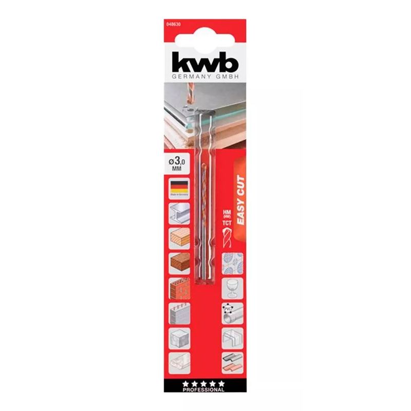 KWB - Broca Multiuso Construcción 3mm Kwb 048630