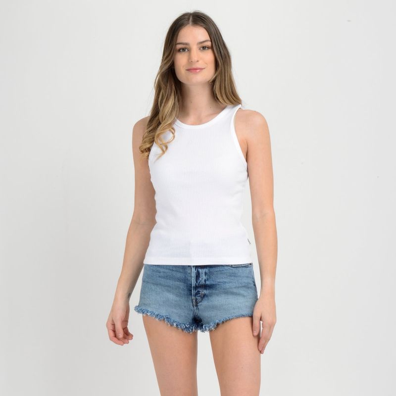 O'NEILL - POLERA SIN MANGAS MISSION  BLANCO
