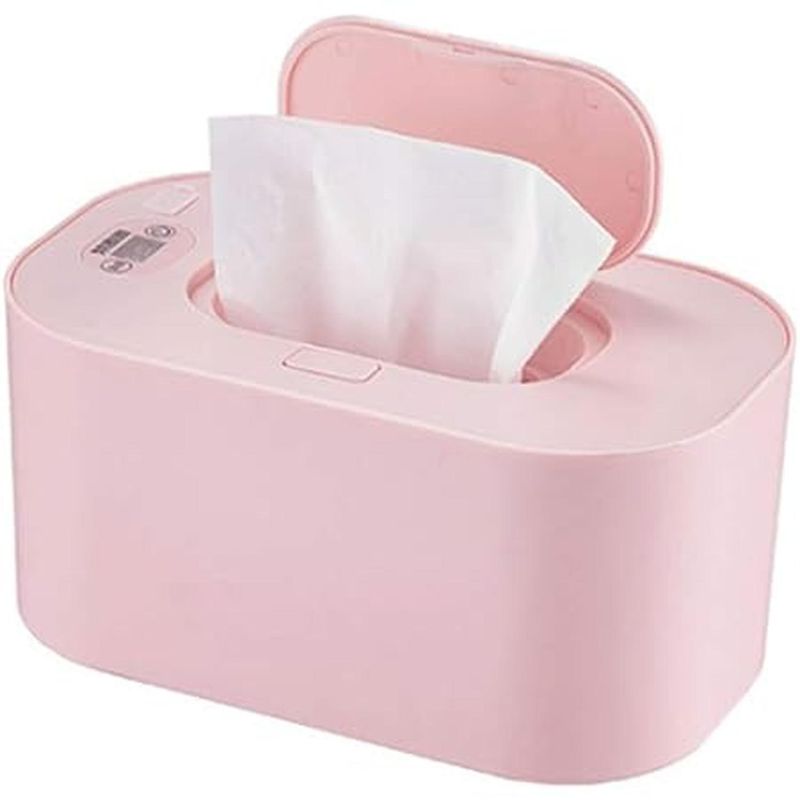 OEM - CALENTADOR PORTATIL DE TOALLITAS HUMEDAS USB ROSA