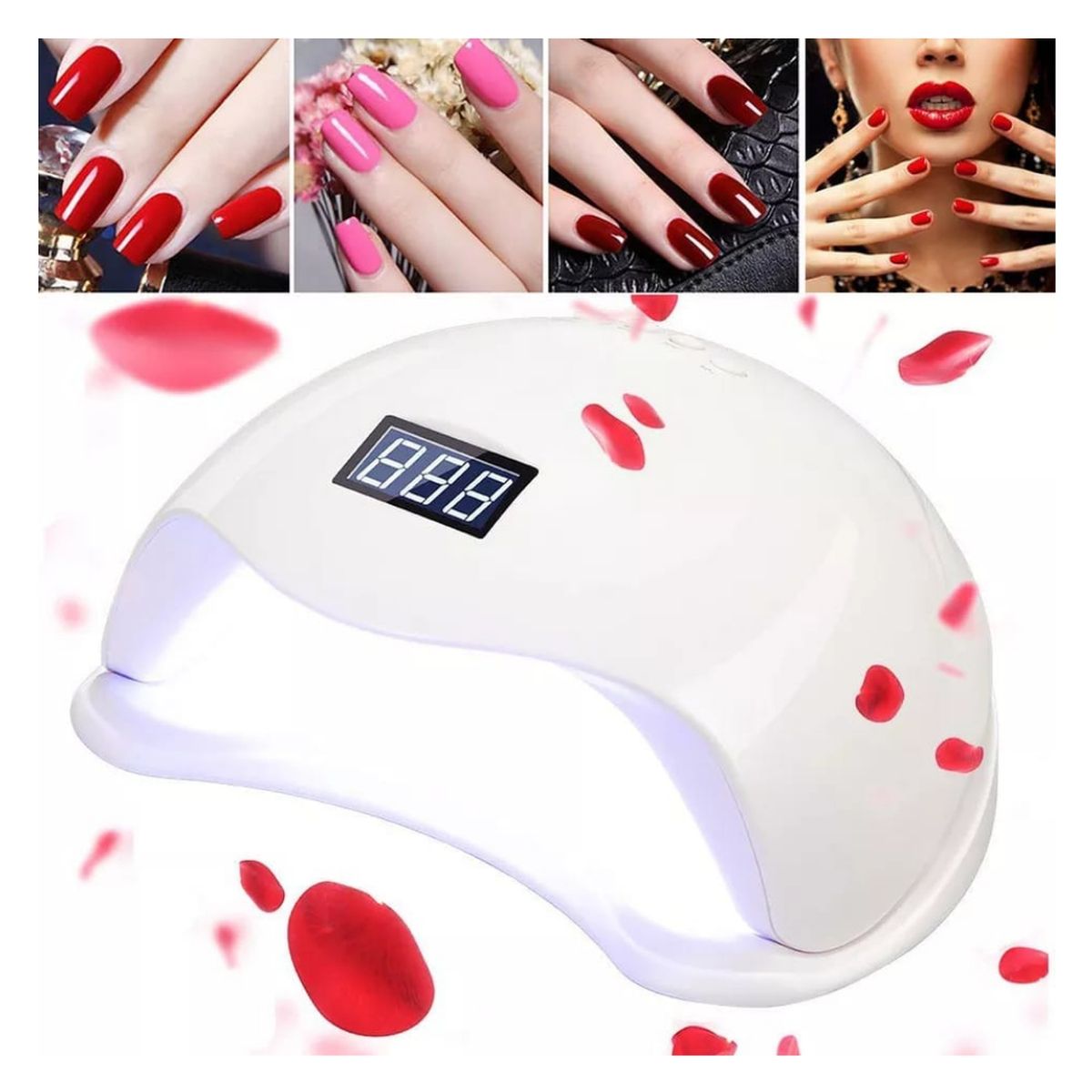 OEM - LAMPARA SECADOR DE UÑAS LED UV 48W