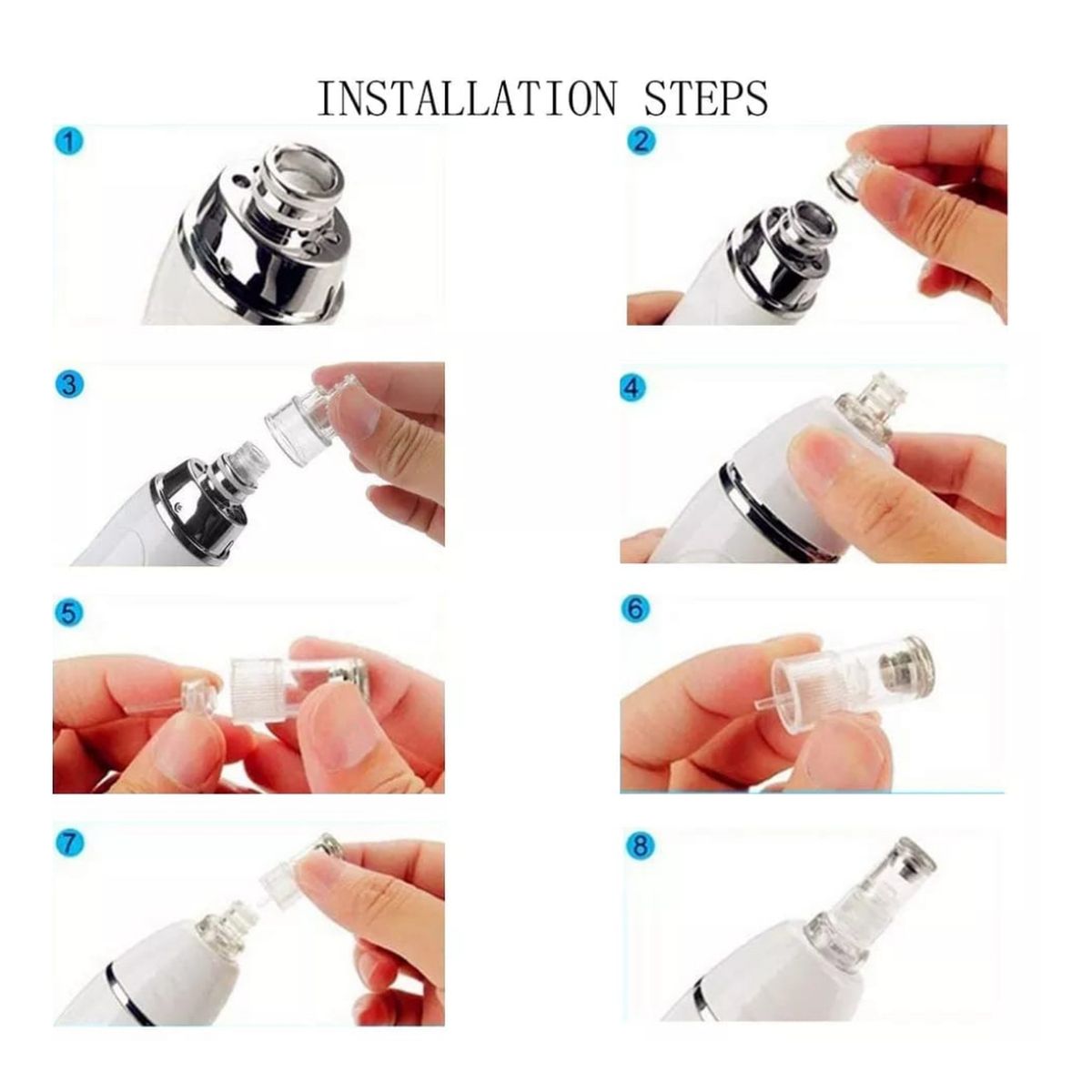 OEM - DERMOABRASION PUNTA DIAMANTE Y EXTRACTOR DE PUNTOS NEGROS