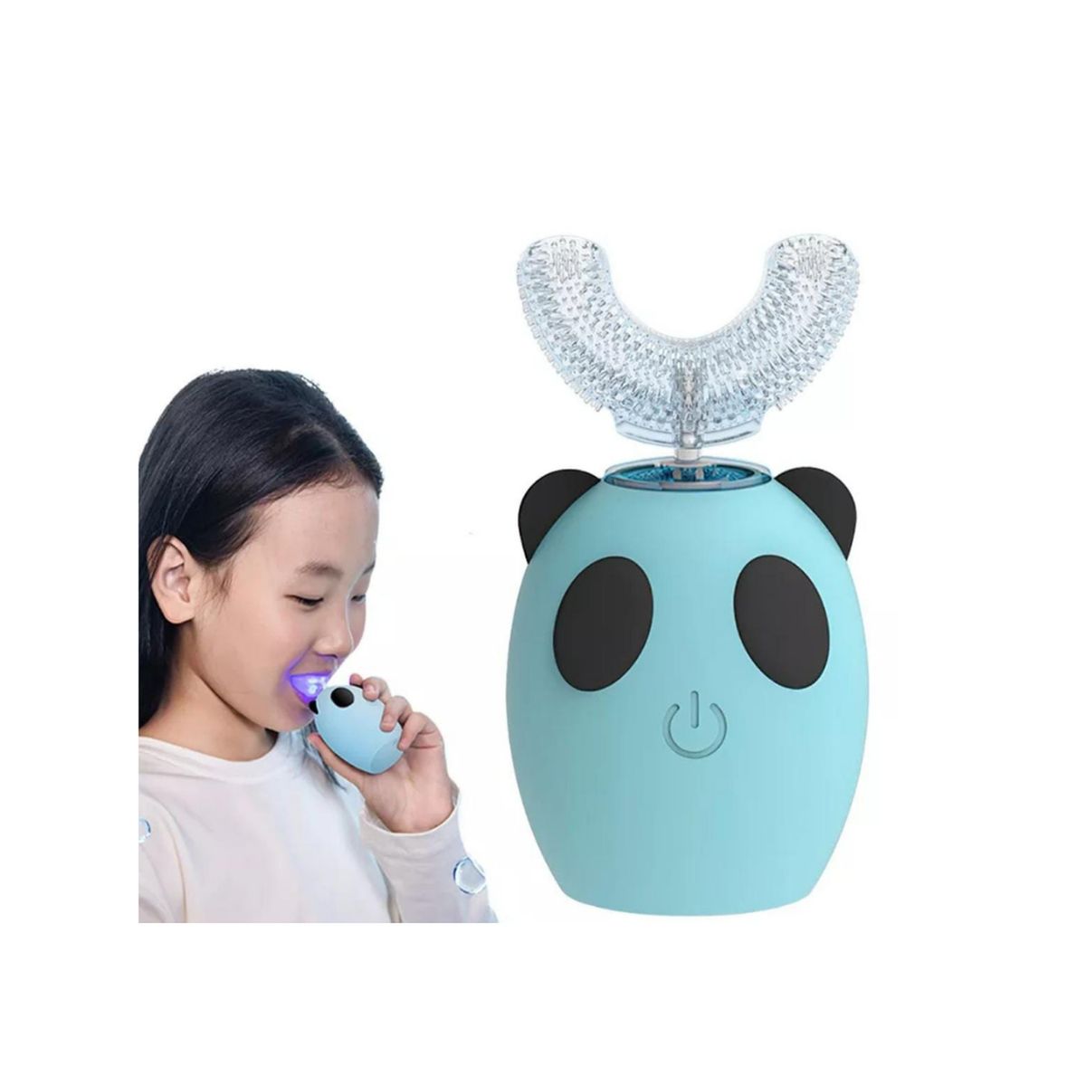 OEM - CEPILLO DE DIENTES ELECTRICO 360° PARA NIÑOS AZUL