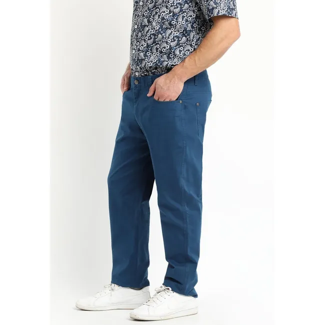 KOTTING - Pantalon 5 Bolsillos Spandex Azul KOTTING