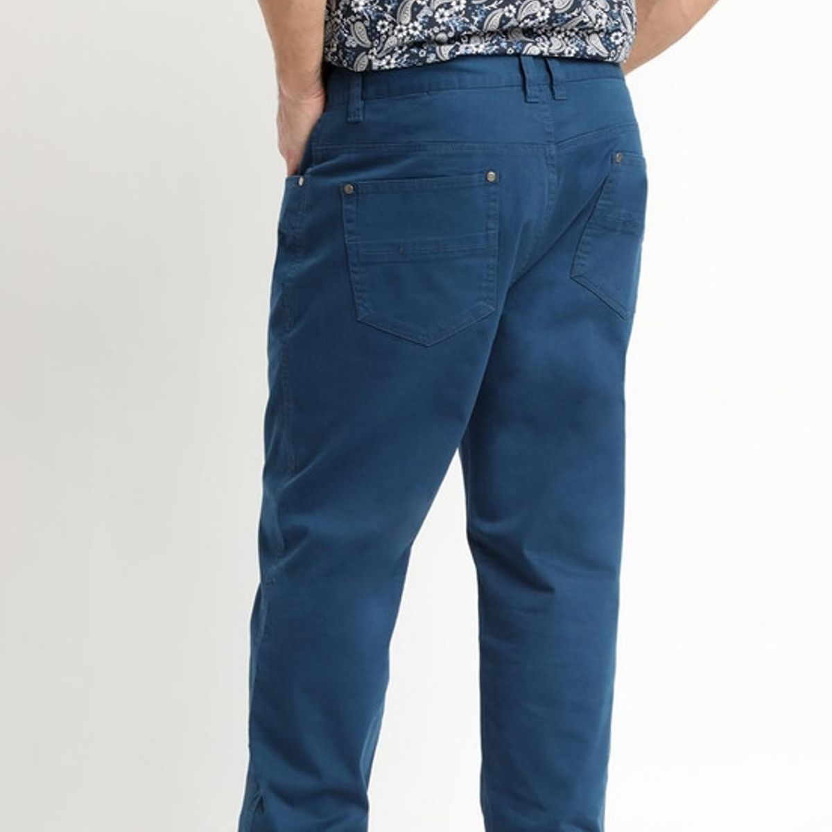 KOTTING - Pantalon 5 Bolsillos Spandex Azul KOTTING