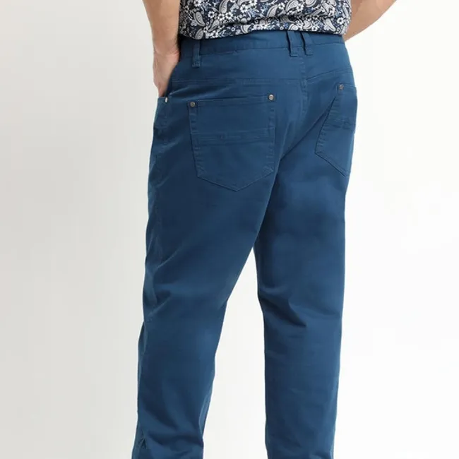 KOTTING - Pantalon 5 Bolsillos Spandex Azul KOTTING