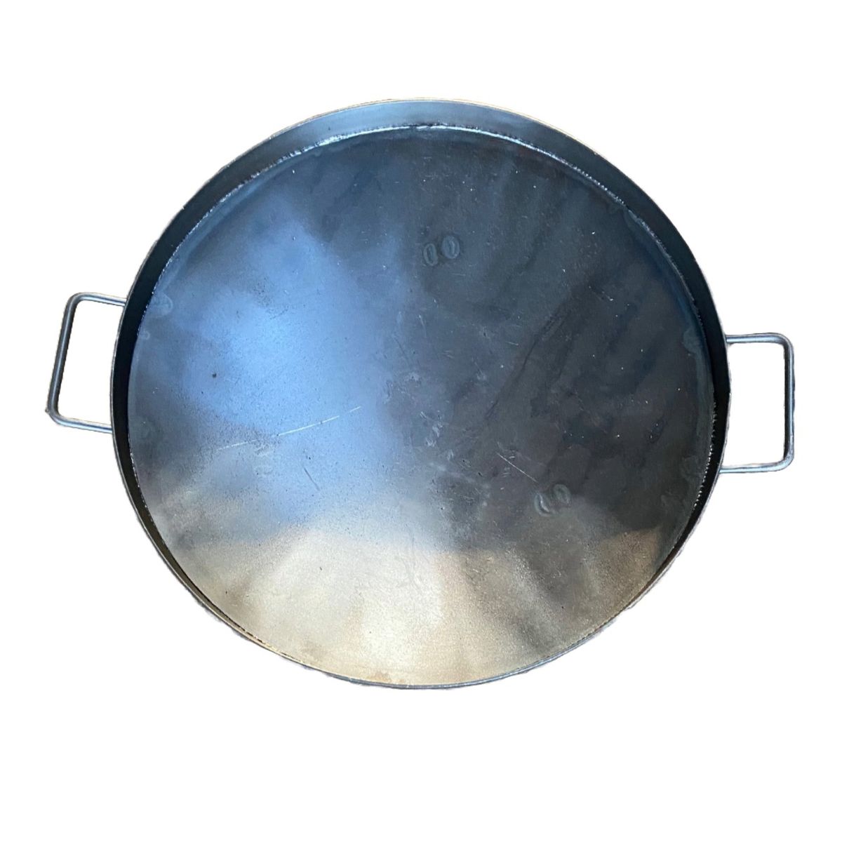 GENERICO - Disco para asado con borde, 52 cm, soportes desmontables, GLM Bolomey