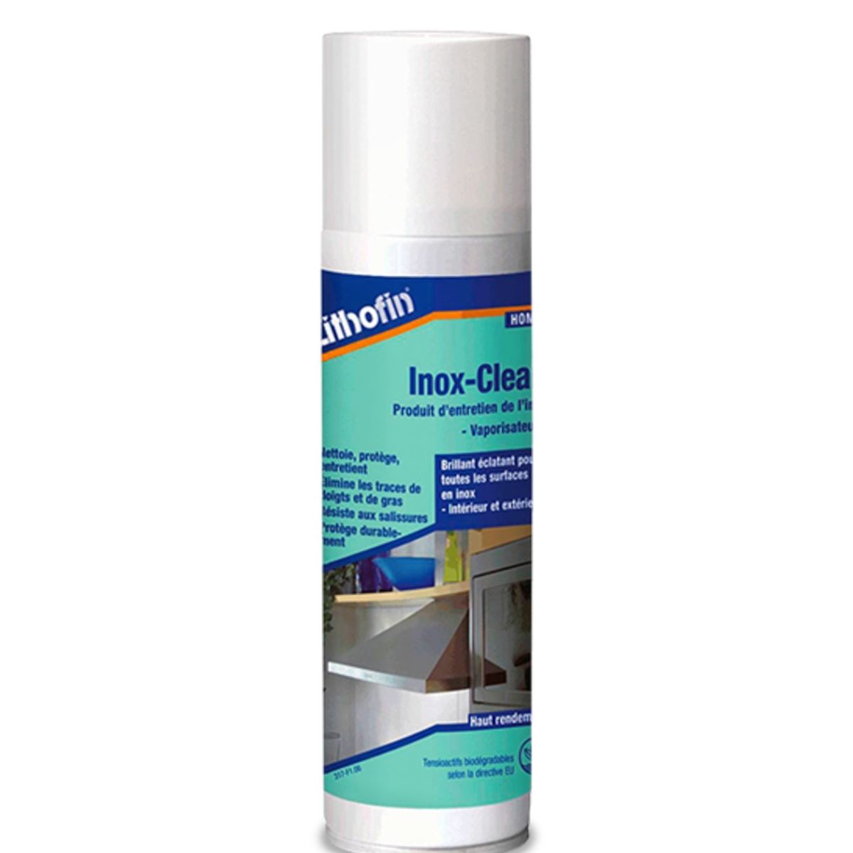 LITHOFIN - Steel Clean Limpiador de Acero Inoxidable Lithofin 200 ml LITHOFIN