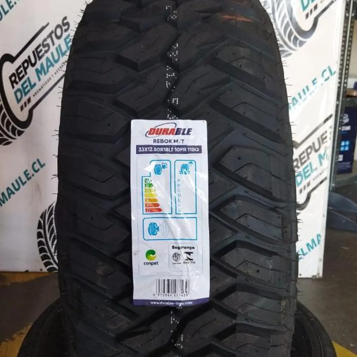 DURABLE - Neumatico 33x12.5 R18 Durable Rebok 118q Mt