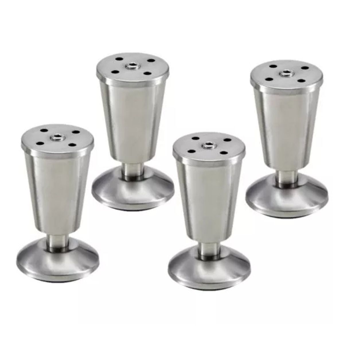 GENERICO - Patas Mueble Sillón Cama Sofá 4un 10cm Conti Regulable