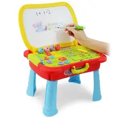 GENERICO - Mesa De juego Tablero Para Niños Dibujo Lectura Enseñanza