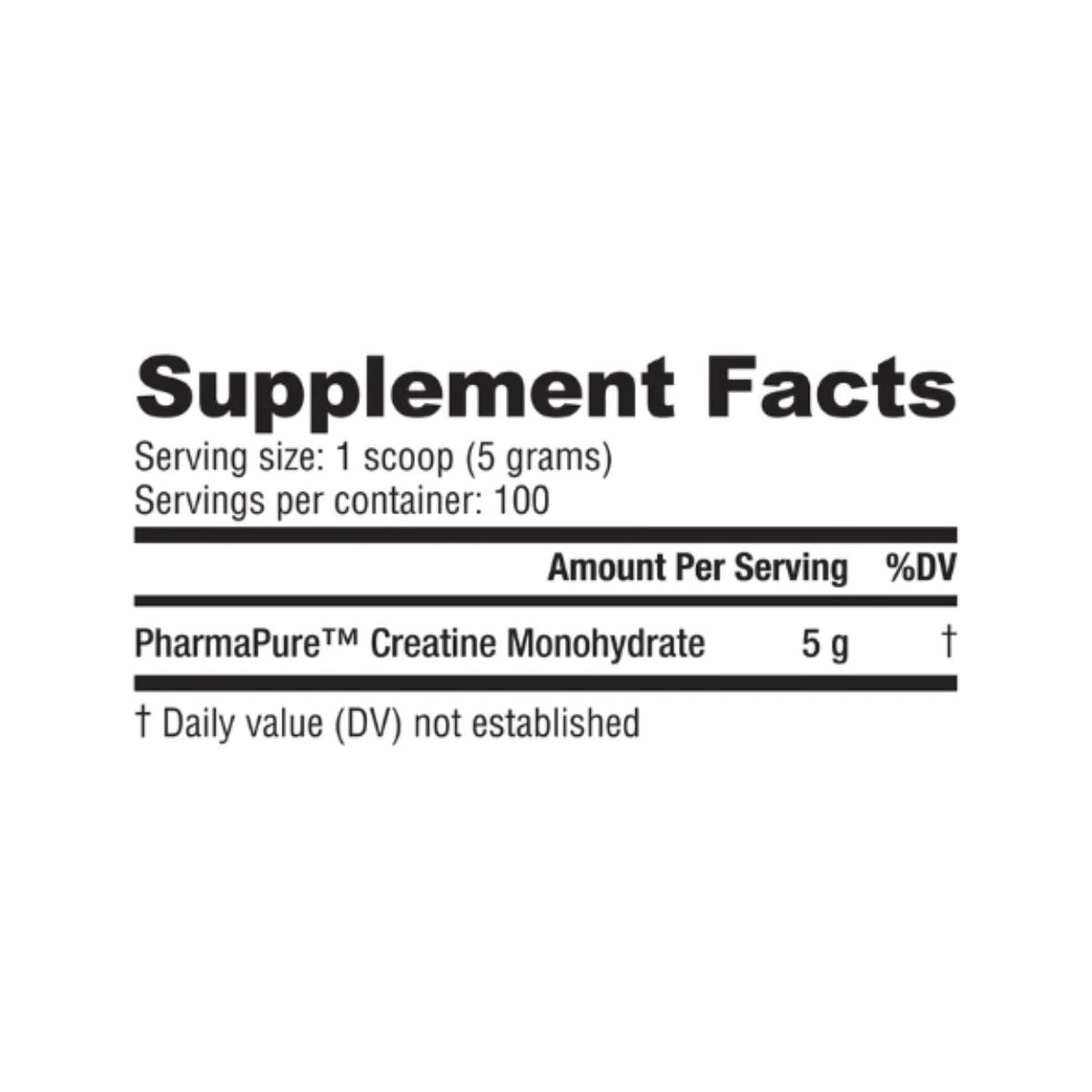 NUTRABIO - Nutrabio Creatina Monohidratada Micronizada 500 grs