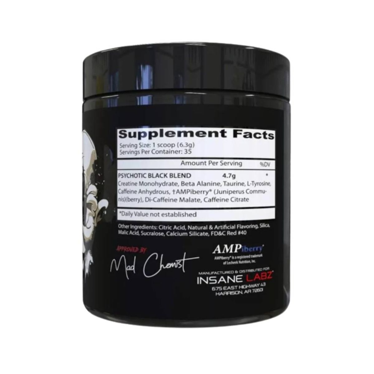 INSANE LABZ - Psychotic black watermelon 35 servicios