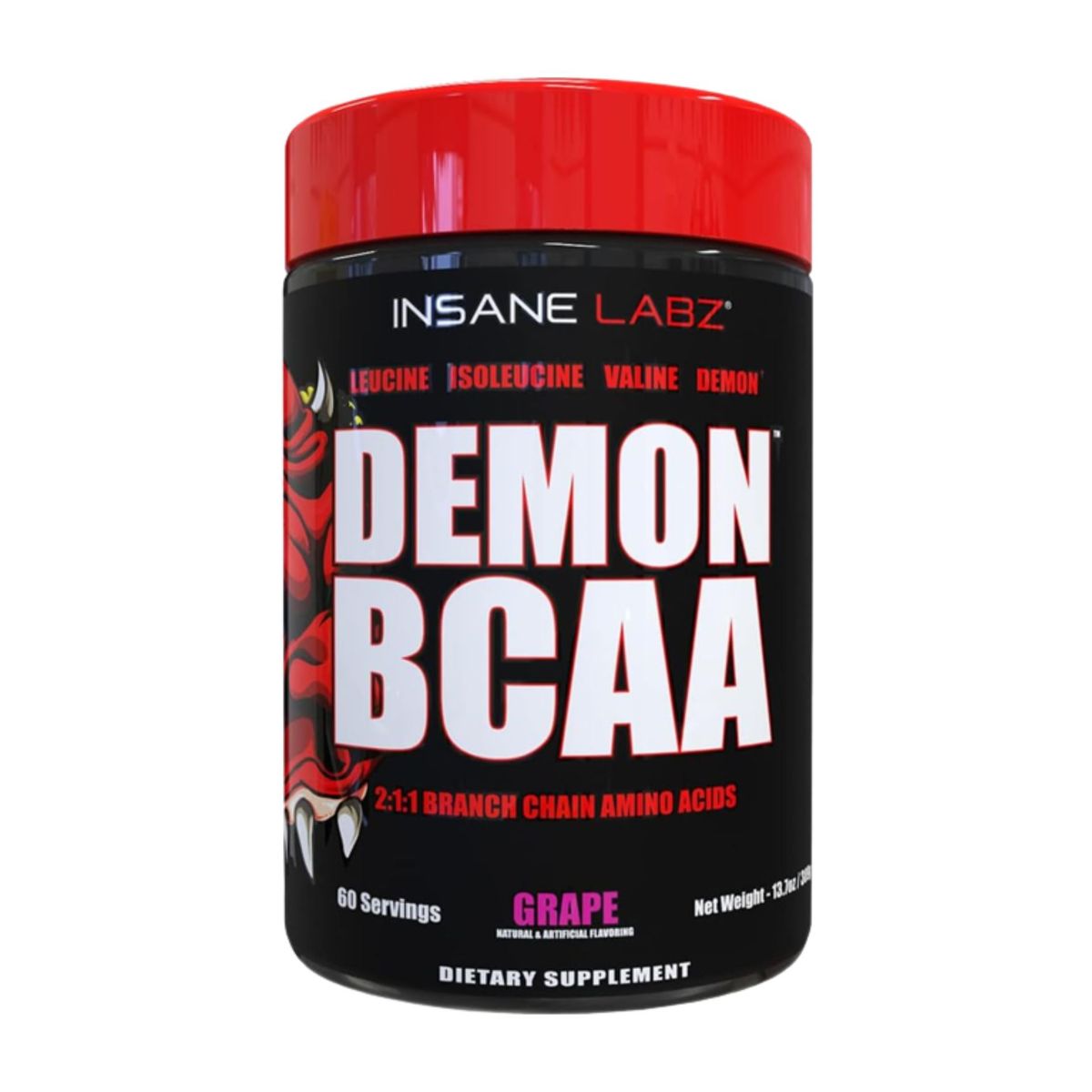 INSANE LABZ - Demon Bcaa Grape 60 servicios