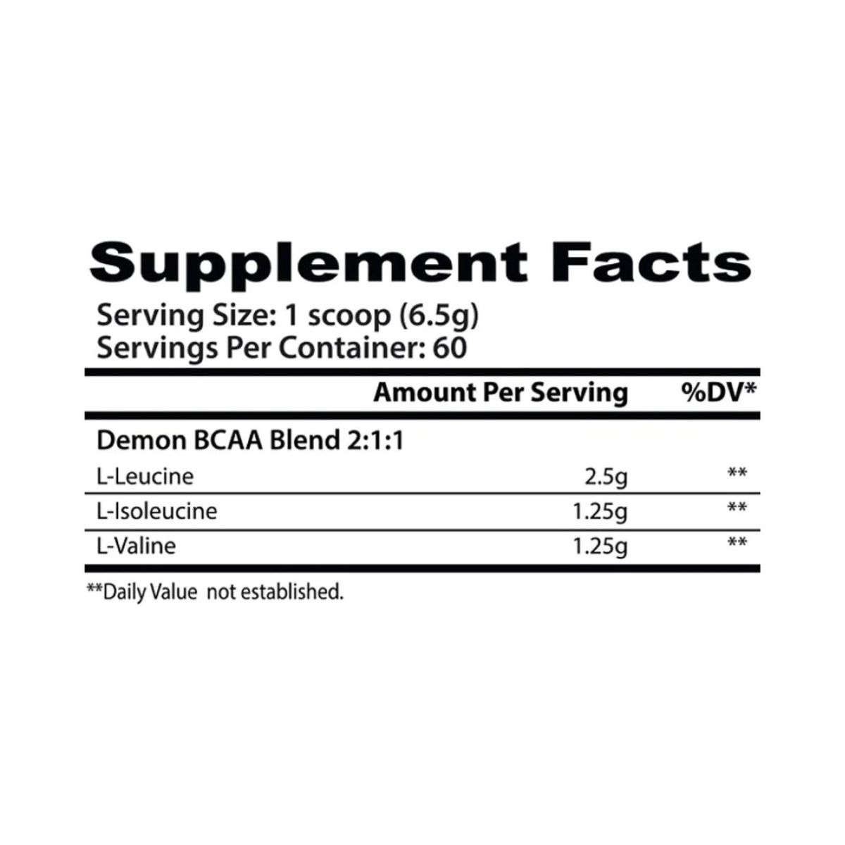 INSANE LABZ - Demon Bcaa Grape 60 servicios