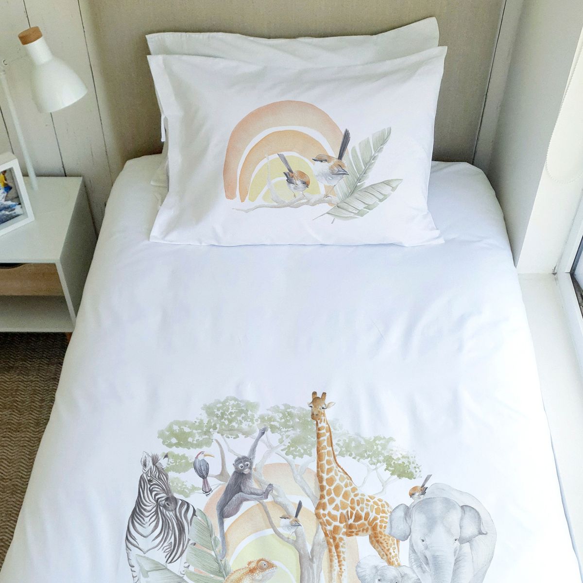 MARGARITA SCHEEL BY CASA ALVARINHO - Cubreplumón Kids 1 Plaza Safari